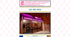 Desktop Screenshot of bangkokgarden-nj.com