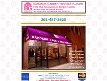 Tablet Screenshot of bangkokgarden-nj.com